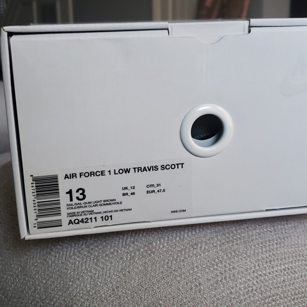 Brand New (In Box) Air Force 1 Low Travis Scott